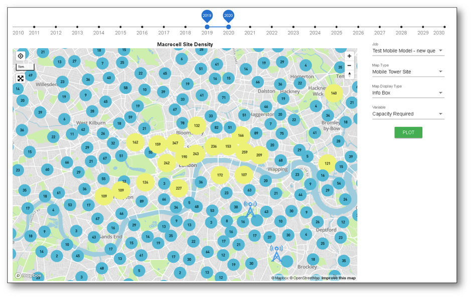 Figure 2 - Existing Macrocell Locations