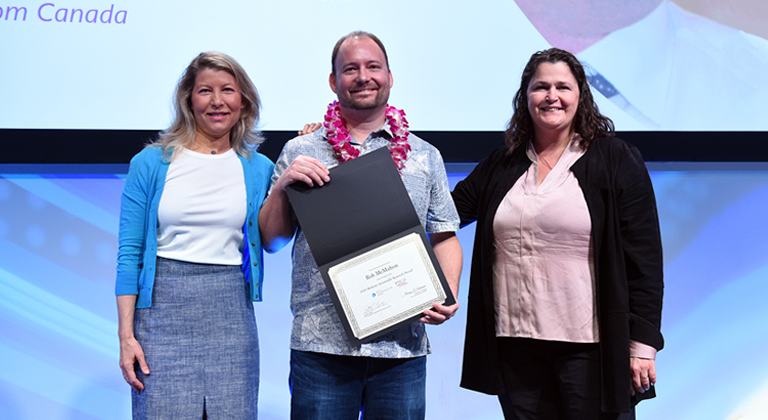 Meheroo Jussawalla Research Award Winner - Rob McMahon