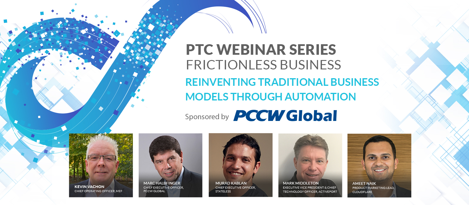 PTC Webinar Series: Reinventing Traditional Business Models Through Automation