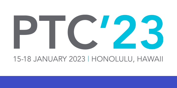 PTC'23 Logo Lockup - White Background