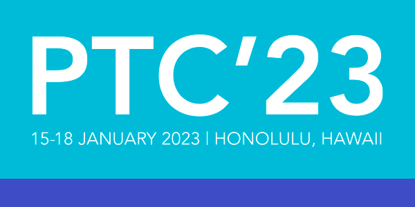 PTC'23 Logo Lockup - Cyan