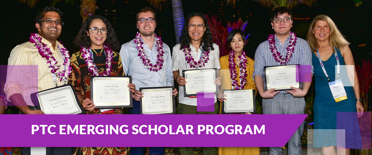 PTC'24 Emerging Scholar Program Recipients