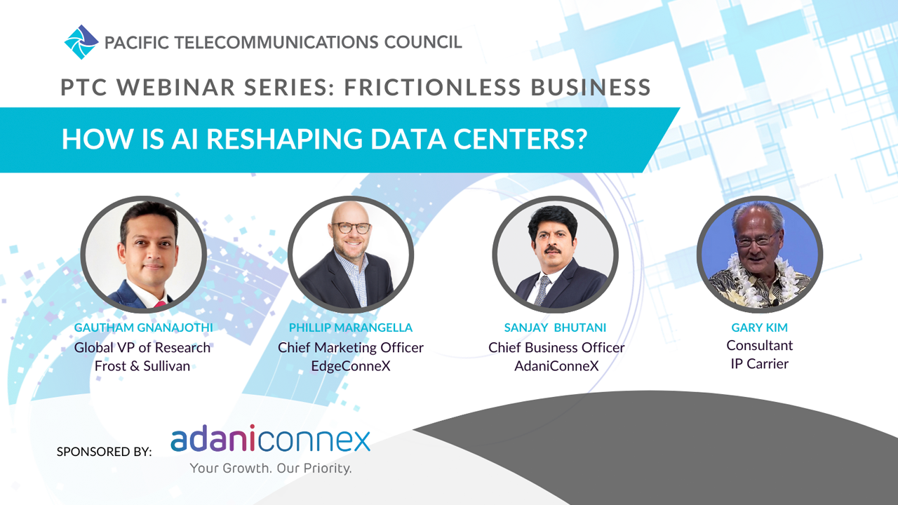 Frictionless Business Webinar Series: How is AI Reshaping Data Centers sponsored by AdaniConneX