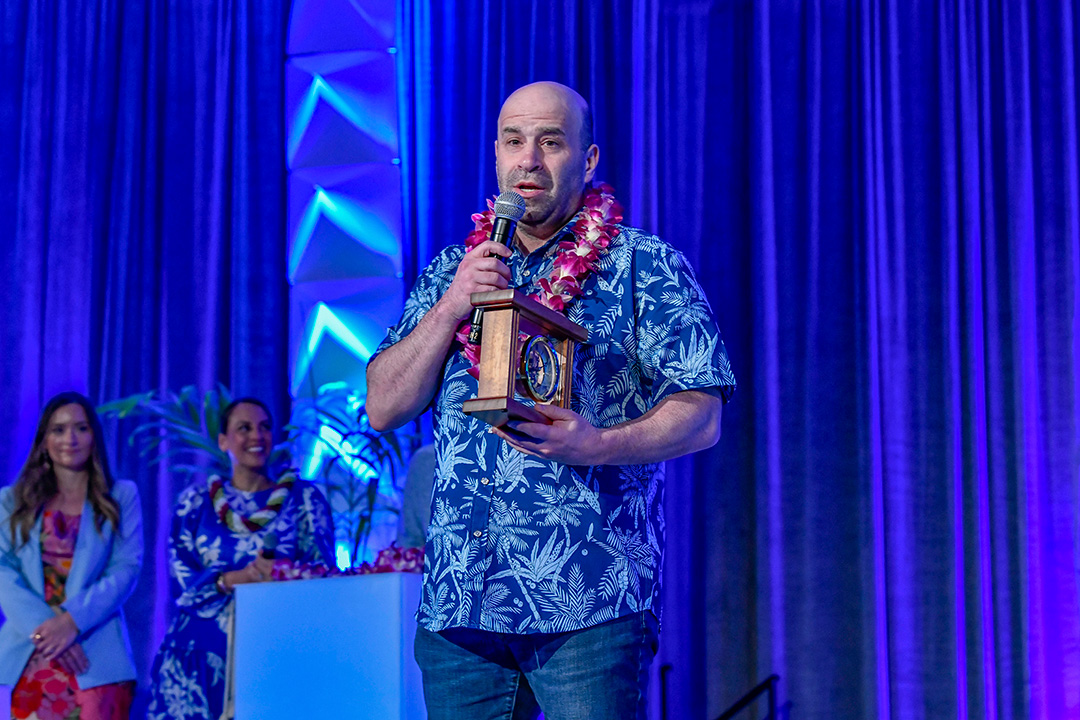 Richard J. Barber PTC Distinguished Service Award program artwork